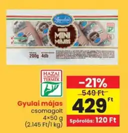 Spar Gyulai májas ajánlat