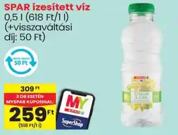 Spar SPAR ízesített víz ajánlat