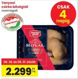 Spar Tanyasi csirke bőségtál ajánlat