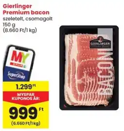 Spar Gierlinger Premium bacon ajánlat