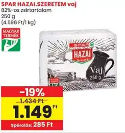 Spar SPAR HAZAI.SZERETEM vaj ajánlat