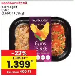 Spar Foodbox Fitt tál ajánlat