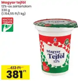 Spar Magyar tejföl ajánlat