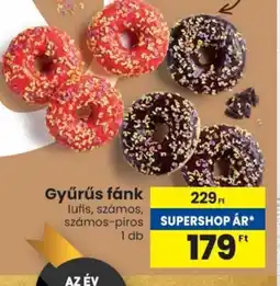 Spar Gyűrűs fánk ajánlat