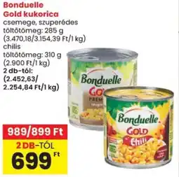 Spar Bonduelle Gold kukorica ajánlat