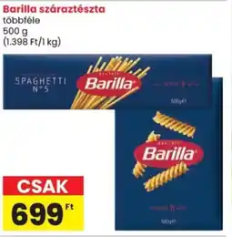 Spar Barilla száraztészta ajánlat