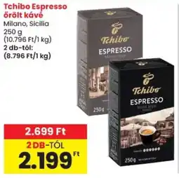 Spar Tchibo Espresso őrölt kávé ajánlat