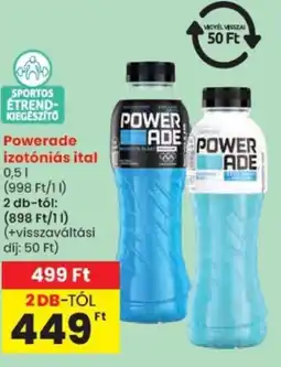 Spar Powerade izotóniás ital ajánlat