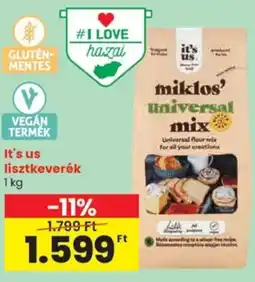 Spar It's us lisztkeverék ajánlat