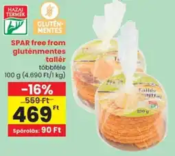 Spar SPAR free from gluténmentes tallér ajánlat
