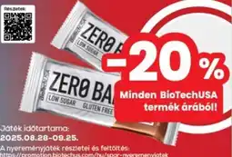 Spar BioTechUSA termék ajánlat