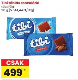 Spar Tibi táblás csokoládé ajánlat