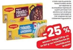 Spar Maggi és leveskocka és ízesítőkocka ajánlat
