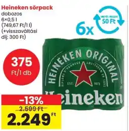Spar Heineken sörpack ajánlat