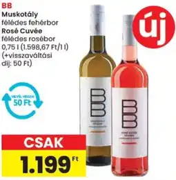 Spar BB Muskotály / Rosé Cuvée ajánlat