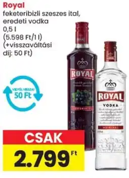 Spar Royal vodka ajánlat