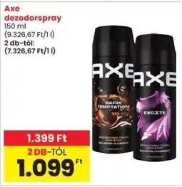 Spar Axe dezodorspray ajánlat