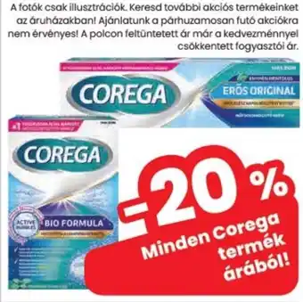 Spar Corega termék ajánlat