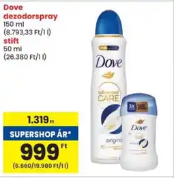 Spar Dove dezodorspray / stift ajánlat