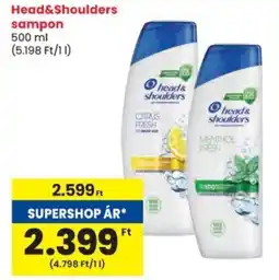 Spar Head&Shoulders sampon ajánlat