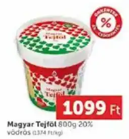 PRIVÁT Magyar Tejföl ajánlat