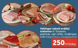 PRIVÁT Vellinger rakott erdélyi szalonna ajánlat