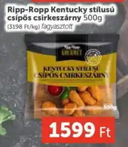 PRIVÁT Ripp-Ropp Kentucky stílusú csípős csirkeszárny ajánlat