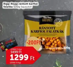 PRIVÁT Ripp-Ropp rántott karfiol falatka ajánlat