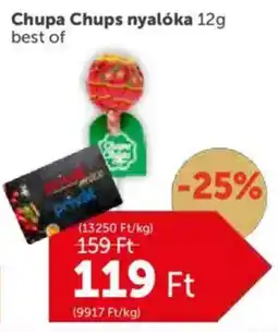 PRIVÁT Chupa Chups nyalóka ajánlat
