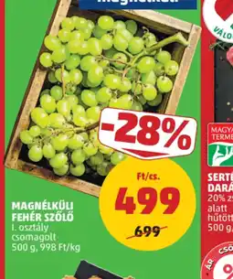 PENNY Magnélküli Fehér Szőlő ajánlat