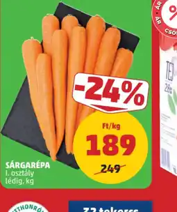 PENNY Sárgarépa ajánlat