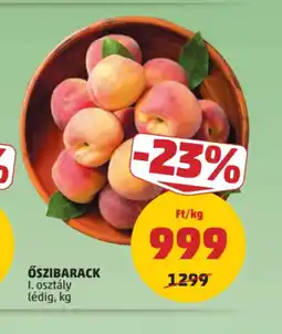 PENNY Őszibarack ajánlat