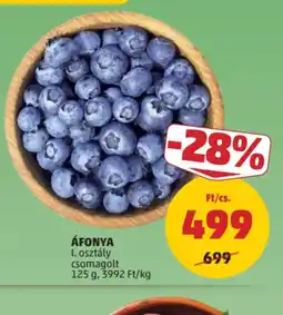 PENNY Áfonya ajánlat