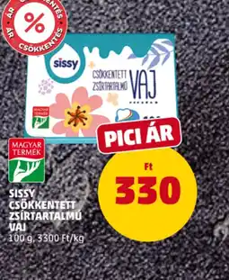 PENNY Sissy Csökkentett Zsírtartalmú Vaj ajánlat