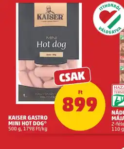 PENNY Kaiser Gastro Mini Hot Dog ajánlat