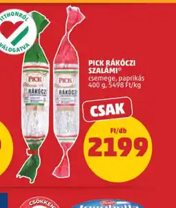 PENNY Pick Rákczi Szalámi ajánlat