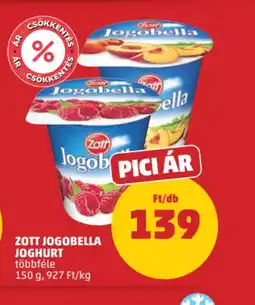 PENNY Zott Jogobella Joghurt ajánlat