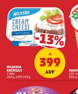 PENNY Milkeria Krémsajt ajánlat
