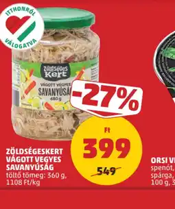 PENNY Zöldségeskert Vágott Vegyes Savanyúság ajánlat
