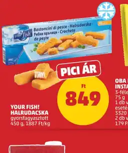 PENNY Your Fish! Halrudacska ajánlat