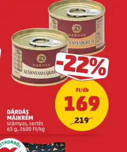 PENNY Dárdás májkrém ajánlat
