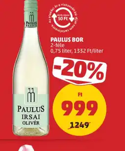 PENNY Paulus Bor ajánlat