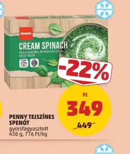 PENNY Penny Tejszínes Spent ajánlat