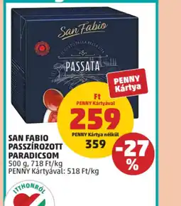 PENNY San Fabio Passzírozott Paradicsom ajánlat