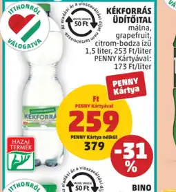 PENNY Kékforrás üd Traubisodatőital ajánlat