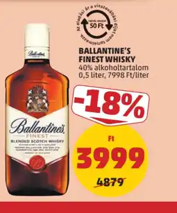 PENNY Ballantine's Finest Whisky ajánlat