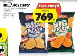 ALDI Snack Fun Hullámos Chips ajánlat