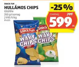 ALDI Snack Fun Hullámos Chips ajánlat