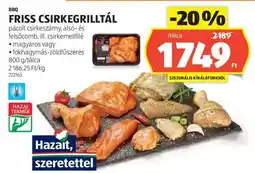 ALDI FRISS CSIRKEGRILLTÁL ajánlat