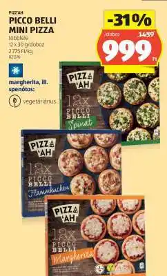 ALDI PICCO BELLI MINI PIZZA ajánlat